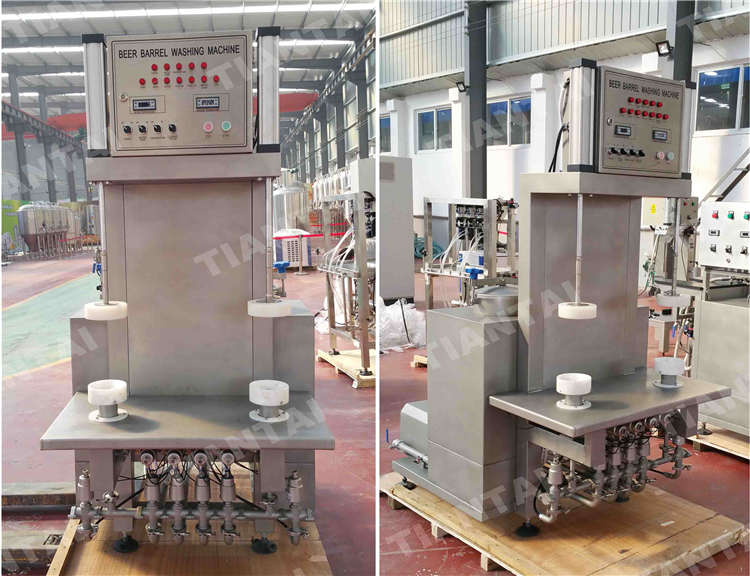 beer keg washing and filling machine